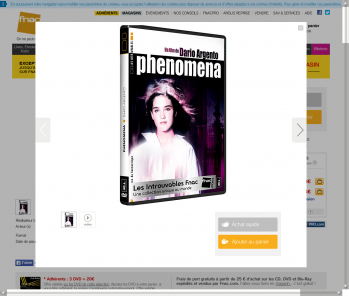 Phenomena - DVD Zone 2 - Fnac.com - Dario Argento - Jennifer C.png