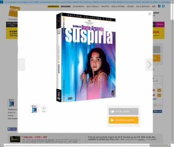 Suspiria - Edition Collector - DVD Zone 2 - Fnac.com - Dario A.png
