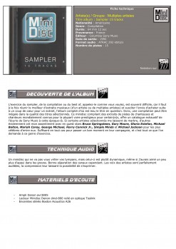 Ecoute minidisc Sampler 15 tracks Sony Music_01.jpg