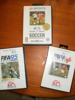 Les 1ers FIFA sur SEGA ! Qu'est ce que j'ai pu prendre mon pied avec eux !!!