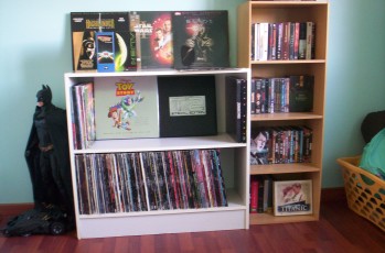 le meuble à laserdiscs